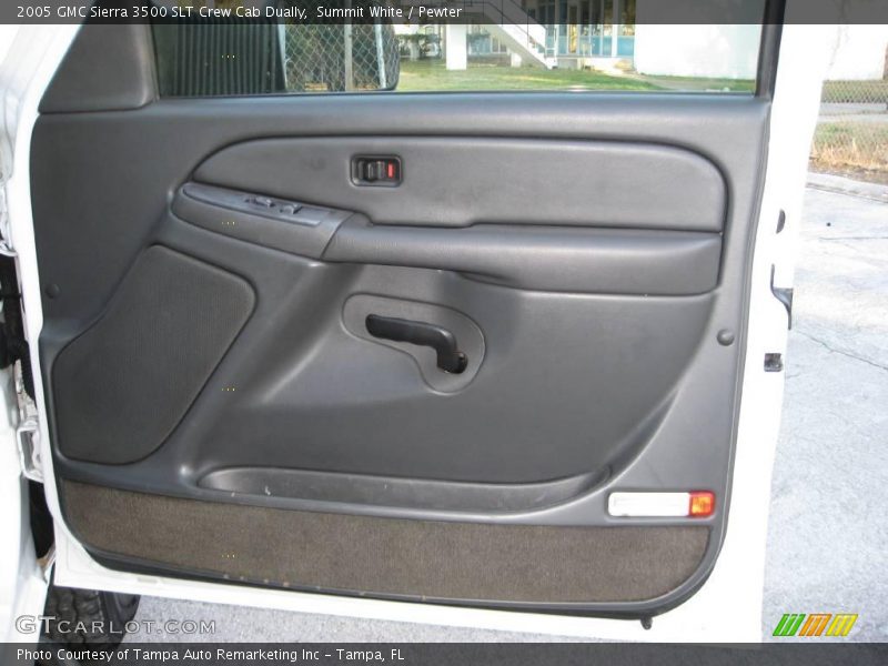 Summit White / Pewter 2005 GMC Sierra 3500 SLT Crew Cab Dually
