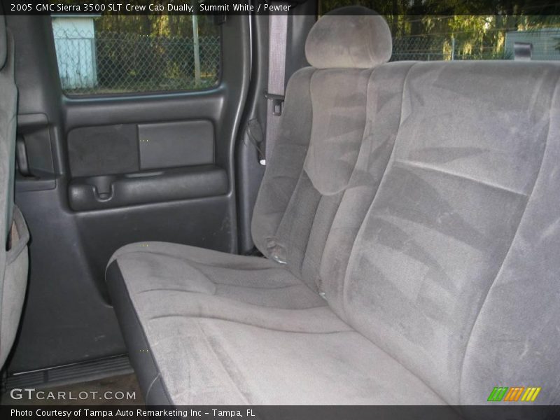 Summit White / Pewter 2005 GMC Sierra 3500 SLT Crew Cab Dually