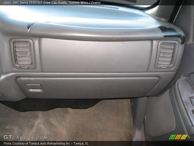 Summit White / Pewter 2005 GMC Sierra 3500 SLT Crew Cab Dually