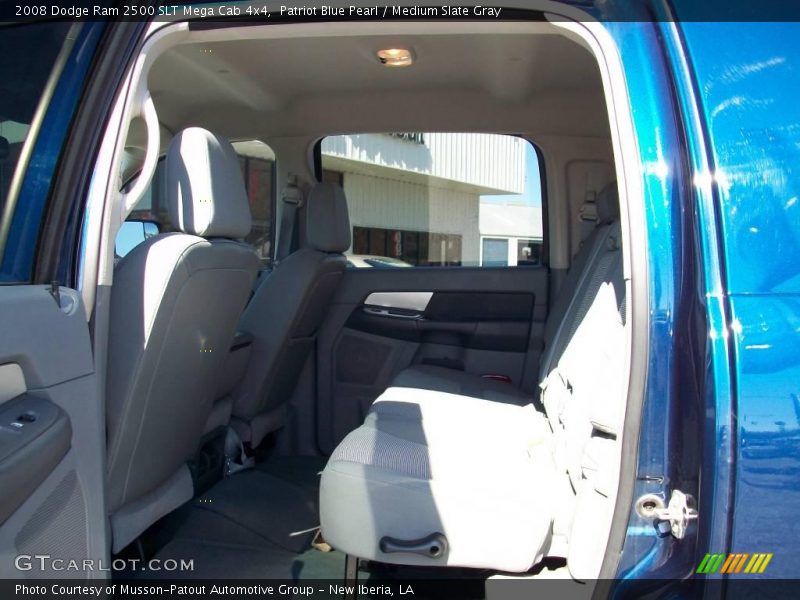 Patriot Blue Pearl / Medium Slate Gray 2008 Dodge Ram 2500 SLT Mega Cab 4x4