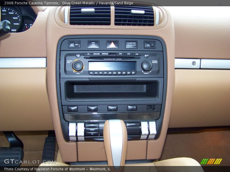 Olive Green Metallic / Havanna/Sand Beige 2008 Porsche Cayenne Tiptronic