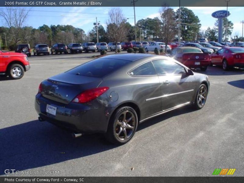 Granite Metallic / Ebony 2006 Pontiac G6 GTP Coupe