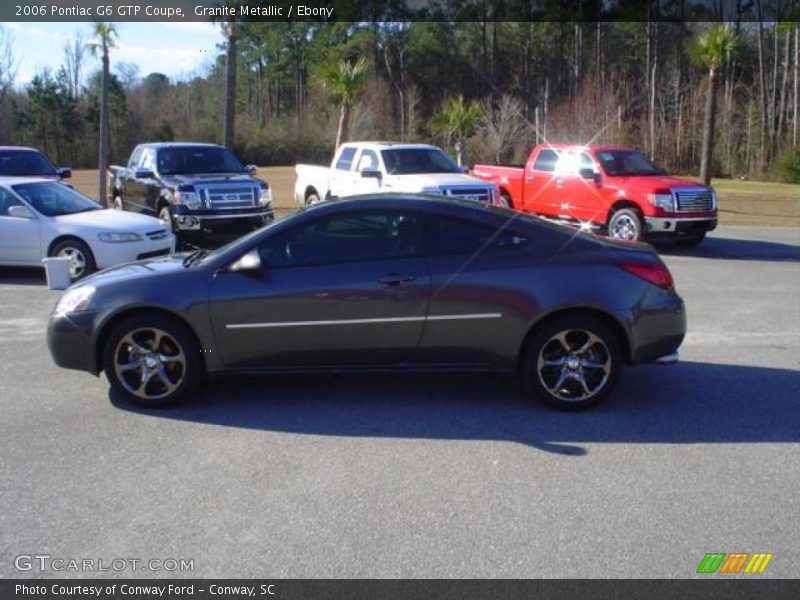 Granite Metallic / Ebony 2006 Pontiac G6 GTP Coupe