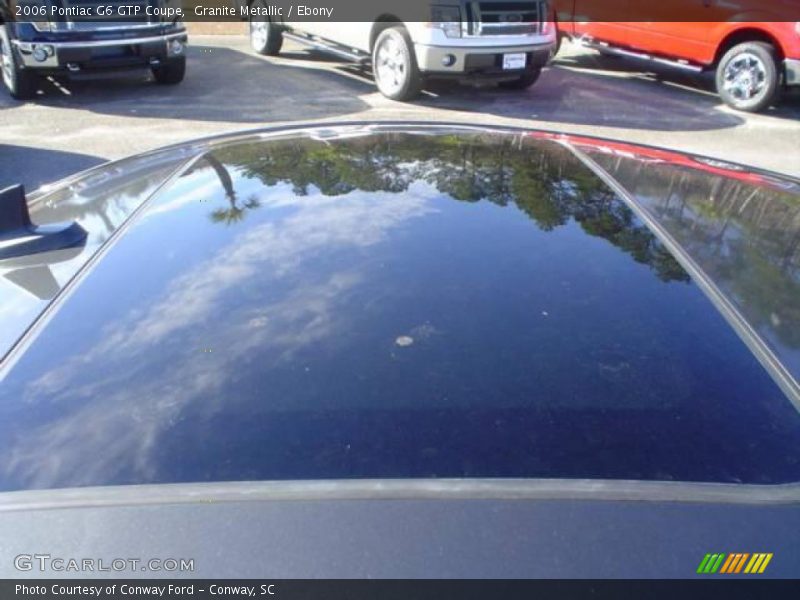 Granite Metallic / Ebony 2006 Pontiac G6 GTP Coupe