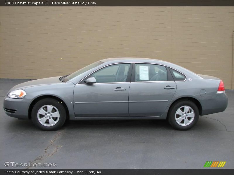 Dark Silver Metallic / Gray 2008 Chevrolet Impala LT