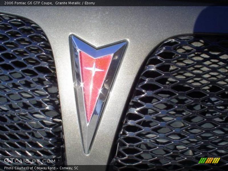Granite Metallic / Ebony 2006 Pontiac G6 GTP Coupe