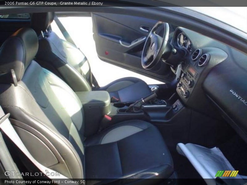 Granite Metallic / Ebony 2006 Pontiac G6 GTP Coupe