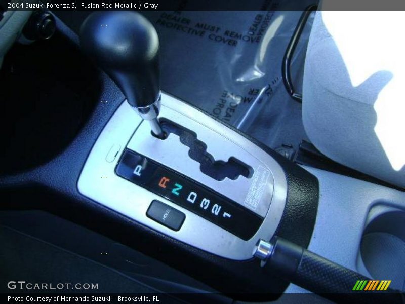Fusion Red Metallic / Gray 2004 Suzuki Forenza S