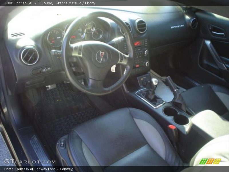 Granite Metallic / Ebony 2006 Pontiac G6 GTP Coupe