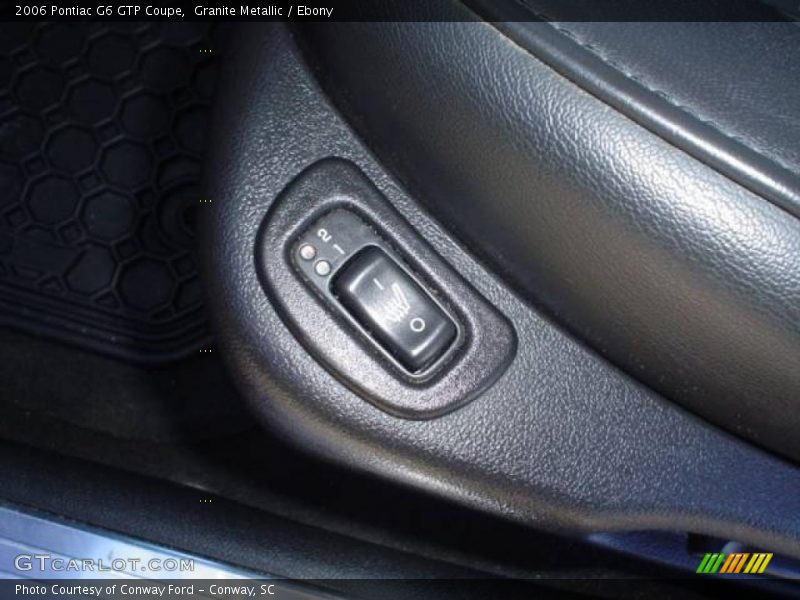 Granite Metallic / Ebony 2006 Pontiac G6 GTP Coupe