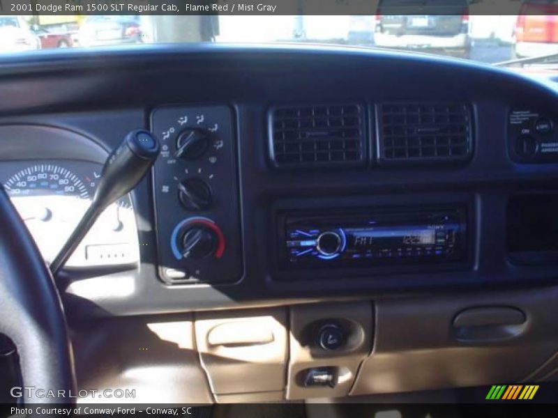 Flame Red / Mist Gray 2001 Dodge Ram 1500 SLT Regular Cab
