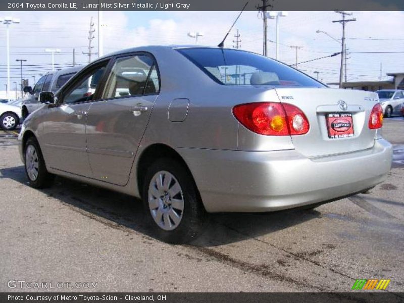 Lunar Mist Silver Metallic / Light Gray 2004 Toyota Corolla LE