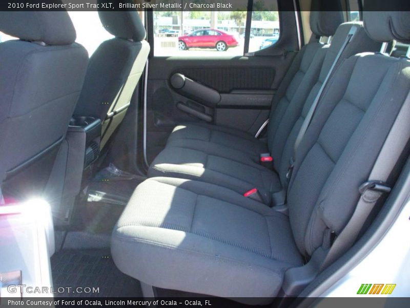 Brilliant Silver Metallic / Charcoal Black 2010 Ford Explorer Sport Trac XLT