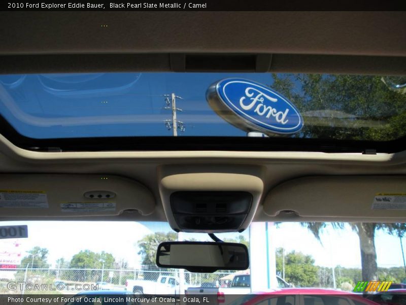 Black Pearl Slate Metallic / Camel 2010 Ford Explorer Eddie Bauer