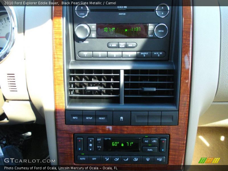 Black Pearl Slate Metallic / Camel 2010 Ford Explorer Eddie Bauer