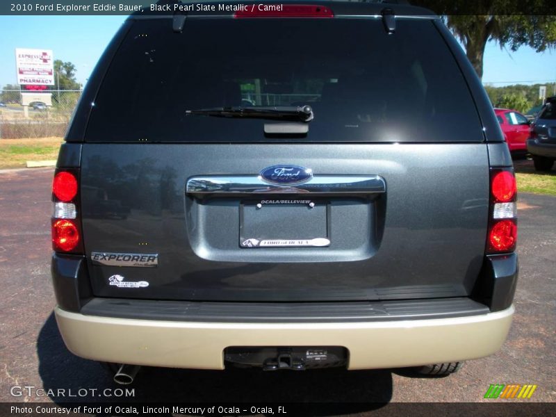Black Pearl Slate Metallic / Camel 2010 Ford Explorer Eddie Bauer