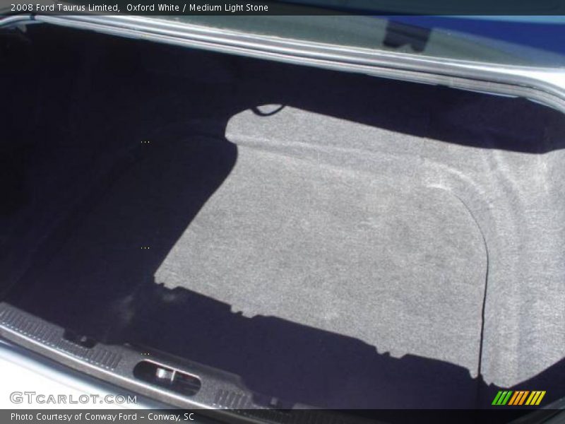 Oxford White / Medium Light Stone 2008 Ford Taurus Limited