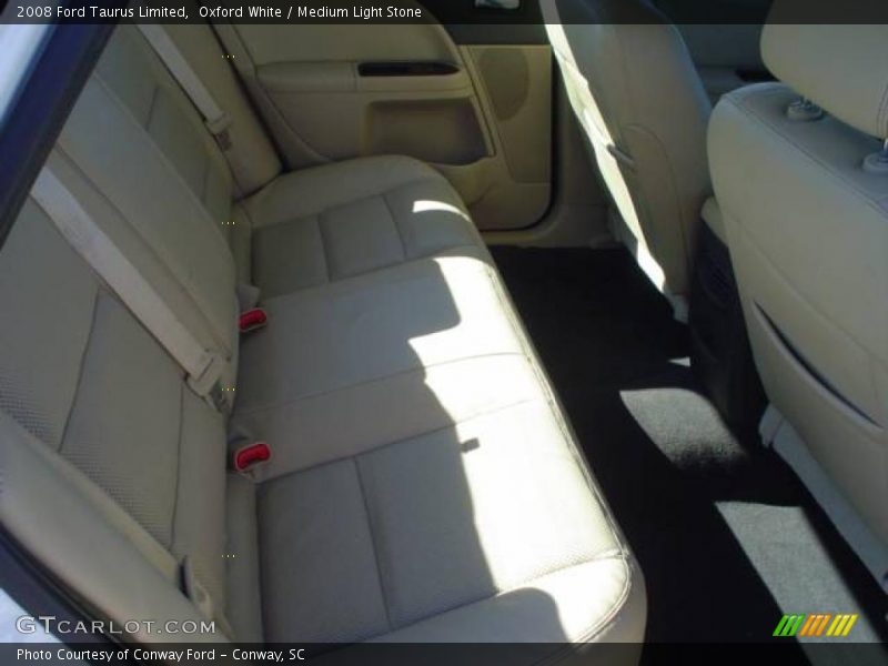 Oxford White / Medium Light Stone 2008 Ford Taurus Limited