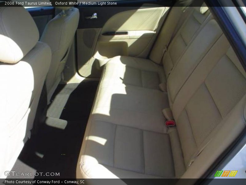 Oxford White / Medium Light Stone 2008 Ford Taurus Limited