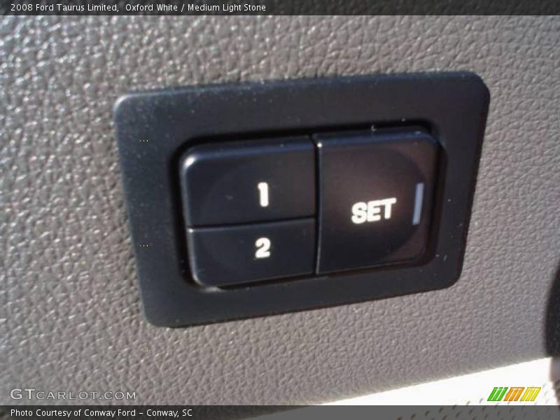 Oxford White / Medium Light Stone 2008 Ford Taurus Limited