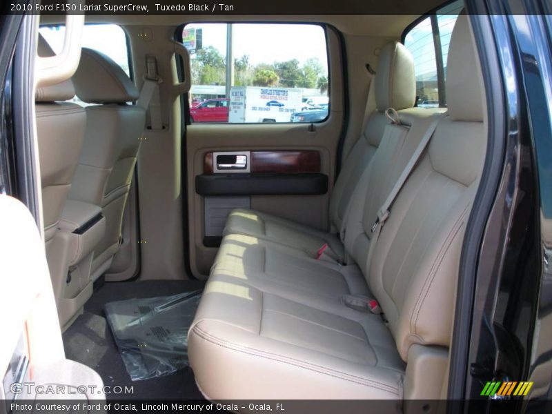 Tuxedo Black / Tan 2010 Ford F150 Lariat SuperCrew