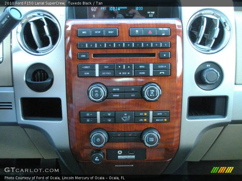 Tuxedo Black / Tan 2010 Ford F150 Lariat SuperCrew