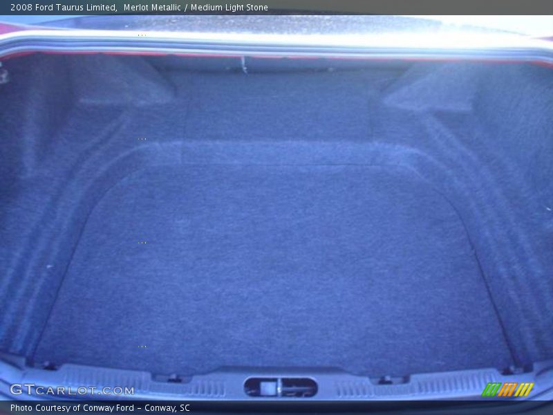 Merlot Metallic / Medium Light Stone 2008 Ford Taurus Limited