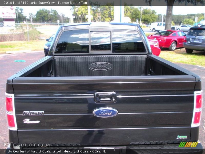Tuxedo Black / Tan 2010 Ford F150 Lariat SuperCrew