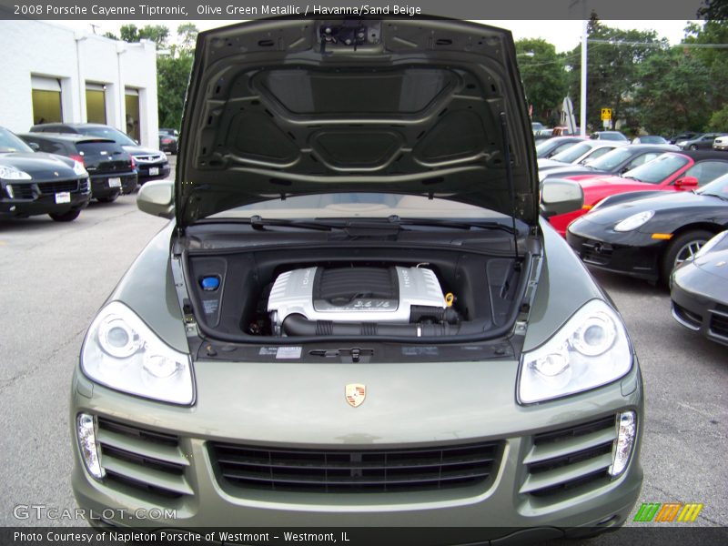 Olive Green Metallic / Havanna/Sand Beige 2008 Porsche Cayenne Tiptronic