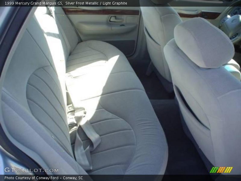 Silver Frost Metallic / Light Graphite 1999 Mercury Grand Marquis GS