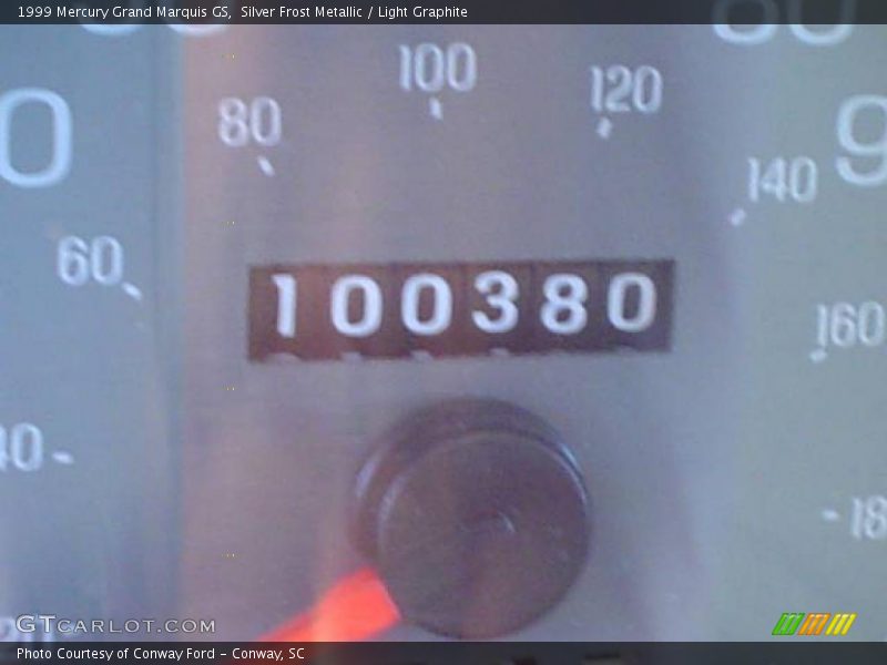 Silver Frost Metallic / Light Graphite 1999 Mercury Grand Marquis GS