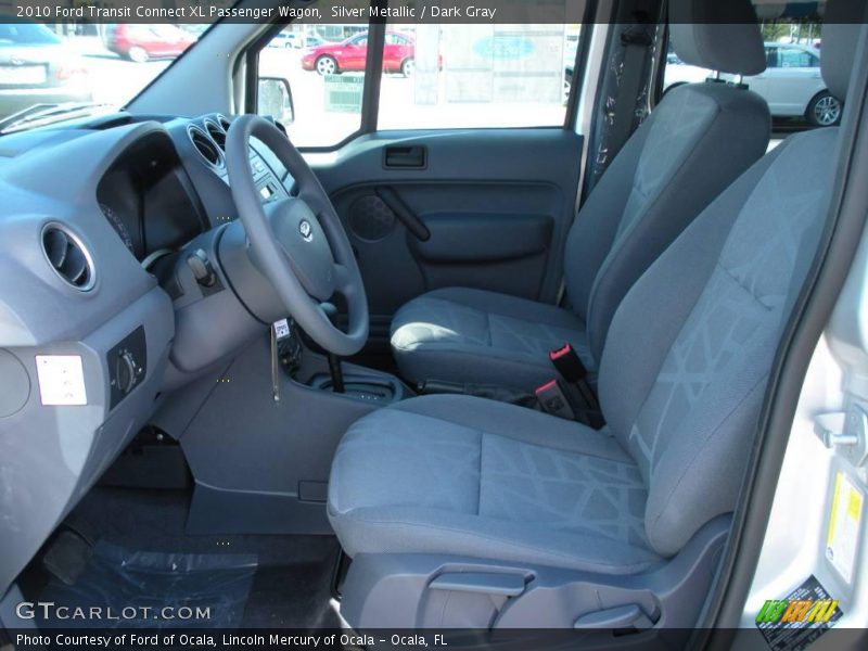 Silver Metallic / Dark Gray 2010 Ford Transit Connect XL Passenger Wagon