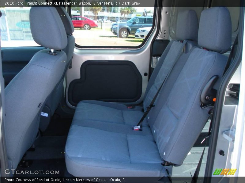 Silver Metallic / Dark Gray 2010 Ford Transit Connect XL Passenger Wagon