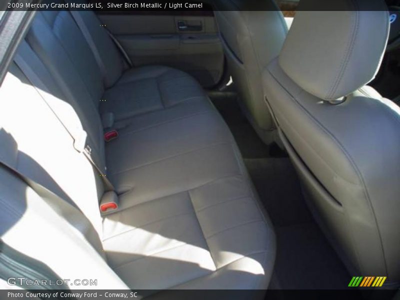 Silver Birch Metallic / Light Camel 2009 Mercury Grand Marquis LS