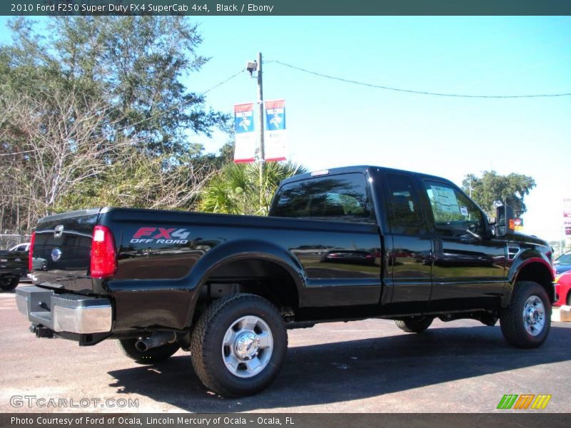 Black / Ebony 2010 Ford F250 Super Duty FX4 SuperCab 4x4