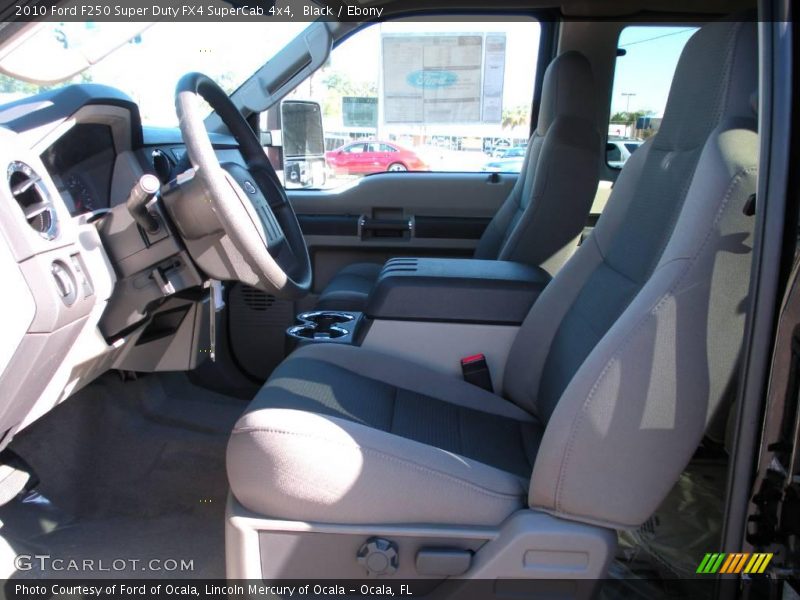 Black / Ebony 2010 Ford F250 Super Duty FX4 SuperCab 4x4