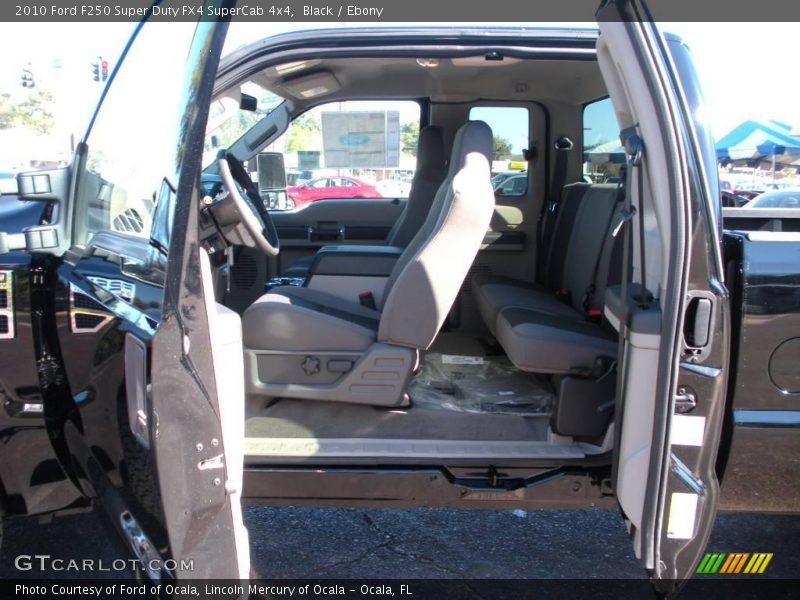 Black / Ebony 2010 Ford F250 Super Duty FX4 SuperCab 4x4