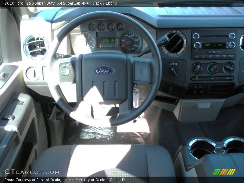 Black / Ebony 2010 Ford F250 Super Duty FX4 SuperCab 4x4