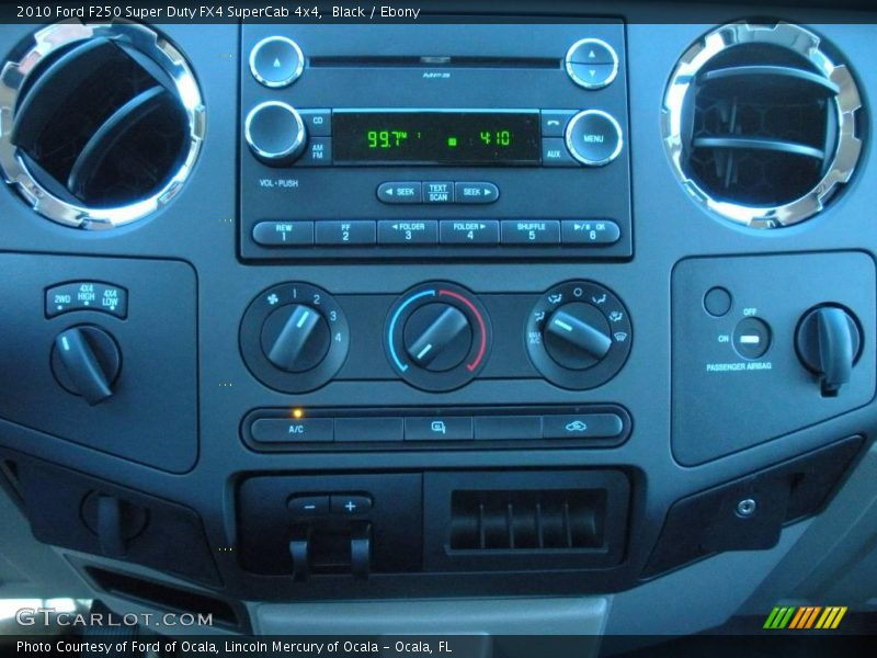 Black / Ebony 2010 Ford F250 Super Duty FX4 SuperCab 4x4