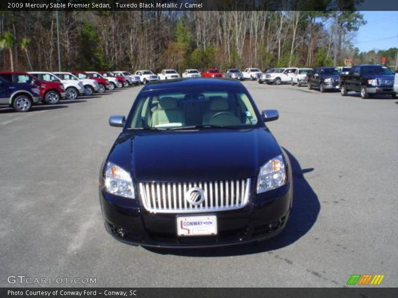 Tuxedo Black Metallic / Camel 2009 Mercury Sable Premier Sedan