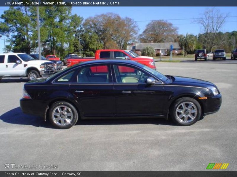 Tuxedo Black Metallic / Camel 2009 Mercury Sable Premier Sedan