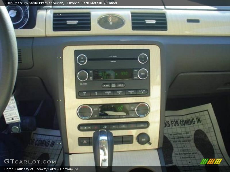 Tuxedo Black Metallic / Camel 2009 Mercury Sable Premier Sedan