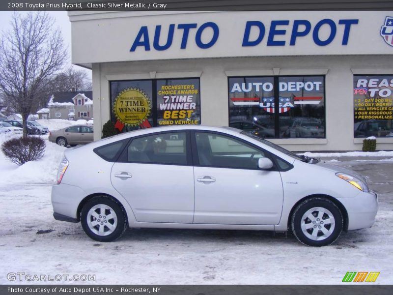 Classic Silver Metallic / Gray 2008 Toyota Prius Hybrid