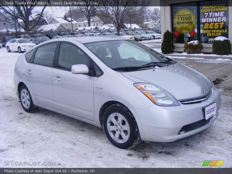 Classic Silver Metallic / Gray 2008 Toyota Prius Hybrid