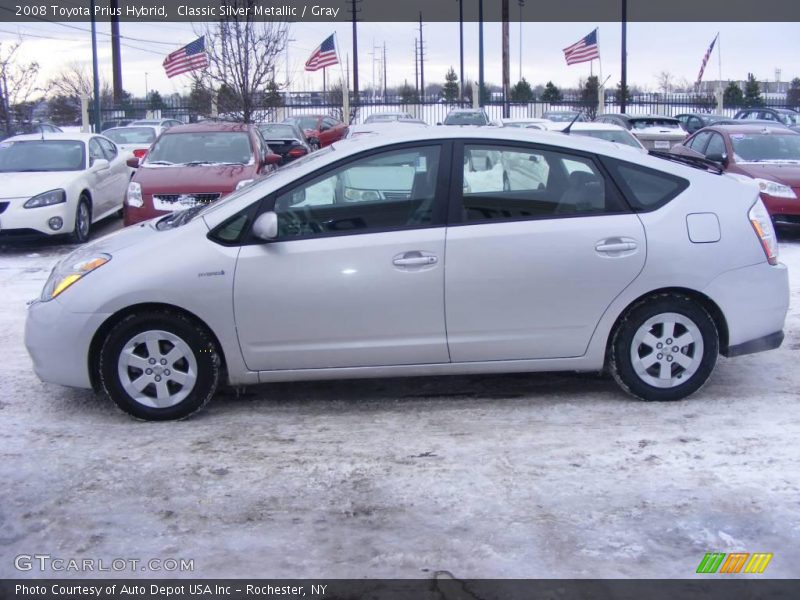 Classic Silver Metallic / Gray 2008 Toyota Prius Hybrid