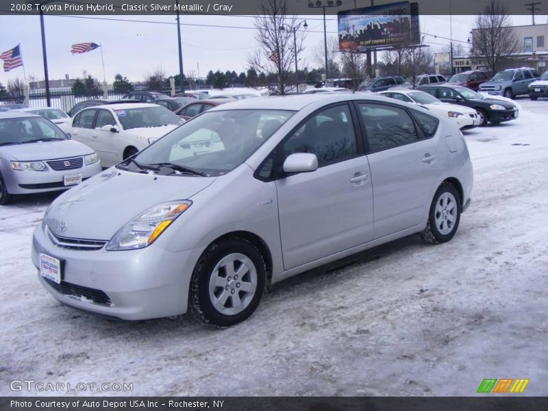 Classic Silver Metallic / Gray 2008 Toyota Prius Hybrid