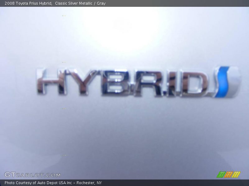 Classic Silver Metallic / Gray 2008 Toyota Prius Hybrid