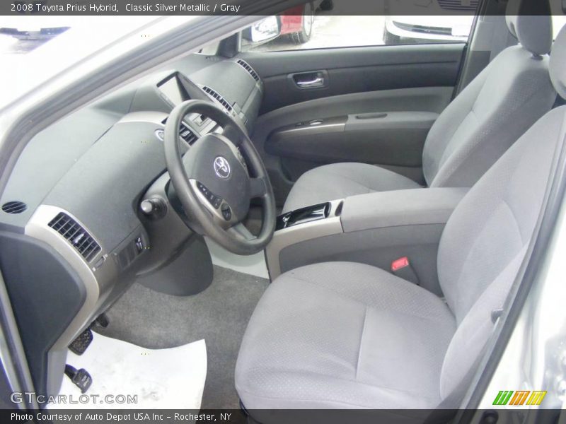 Classic Silver Metallic / Gray 2008 Toyota Prius Hybrid