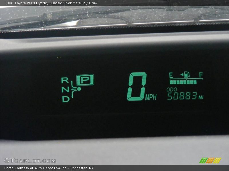 Classic Silver Metallic / Gray 2008 Toyota Prius Hybrid