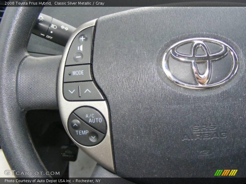 Classic Silver Metallic / Gray 2008 Toyota Prius Hybrid